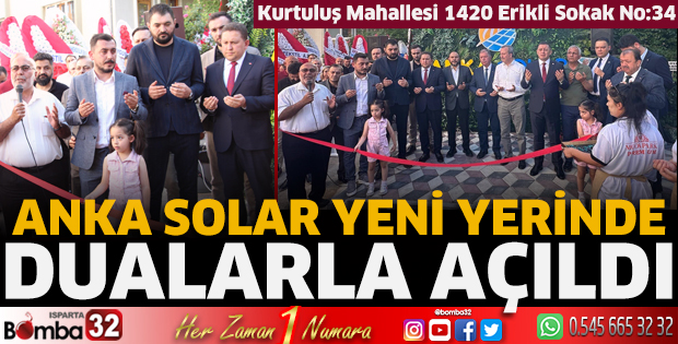 Anka Solar görkemli bir törenle açıldı