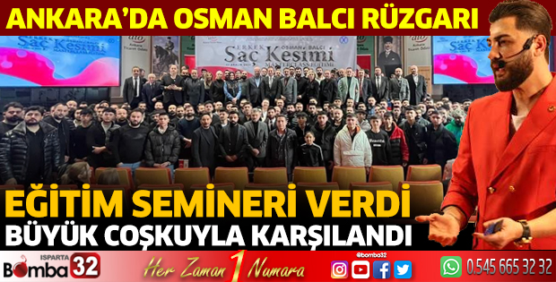 Ankara’da Osman Balcı rüzgarı