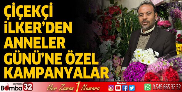 Anneler Gününe Özel En Güzel Çiçekler İlker Çiçekçi'de! 