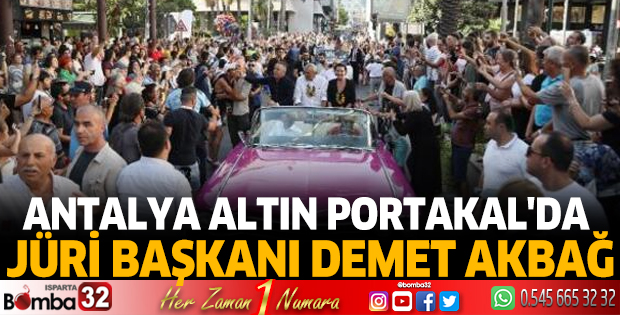 Antalya Altın Portakal'da Jüri Başkanı Demet Akbağ