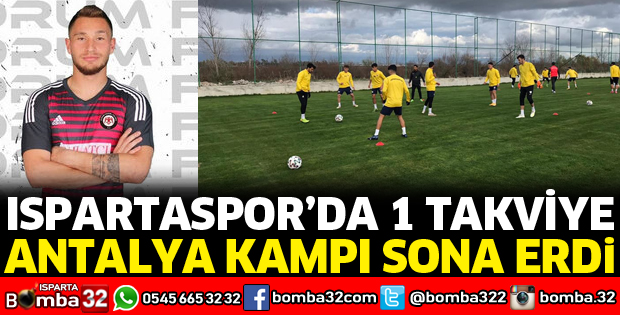 ANTALYA KAMPI SONA ERDİ