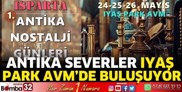 Antika severler Iyaş Park AVM’de buluşuyor