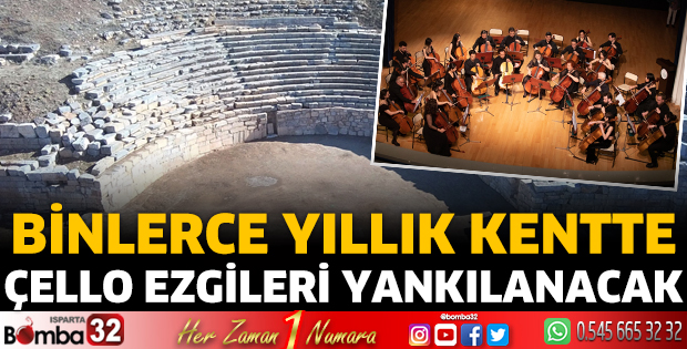 Antiocheia Antik Kenti’nde çello konseri düzenlenecek