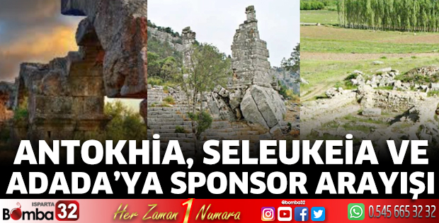 Antokhia, Seleukeia ve Adada’ya sponsor arayışı