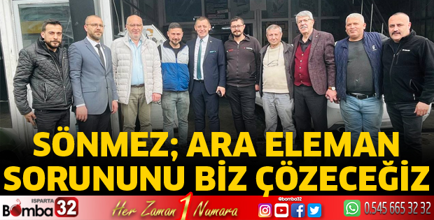 Ara eleman sorununu biz çözeceğiz