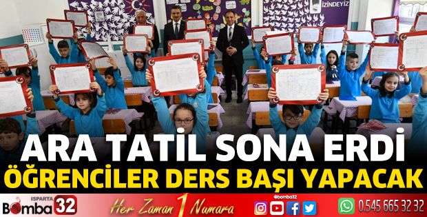 Ara tatil bitti
