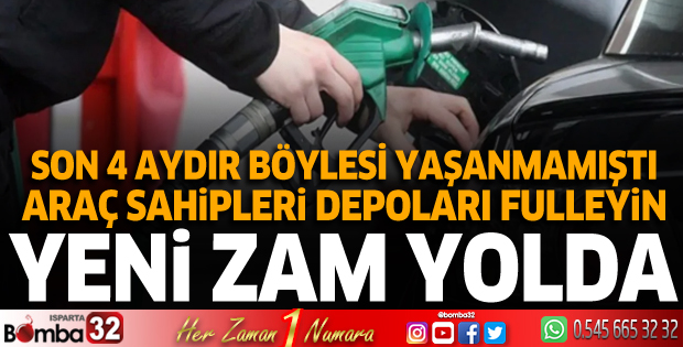 Araç sahipleri depoları fulleyin