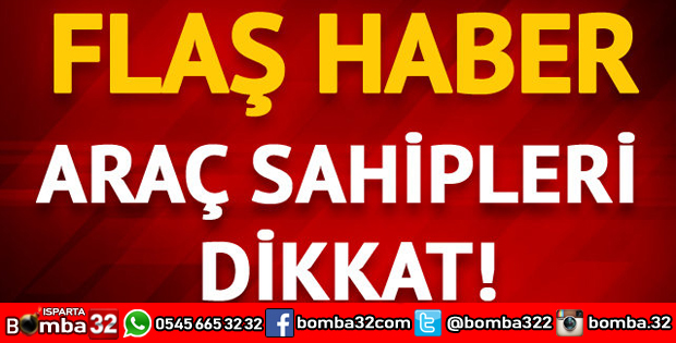 ARAÇ SAHİPLERİ DİKKAT İNDİRİM VAR