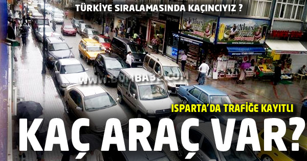ARAÇ SAYISI İLE TÜRKİYE 27.’SİYİZ