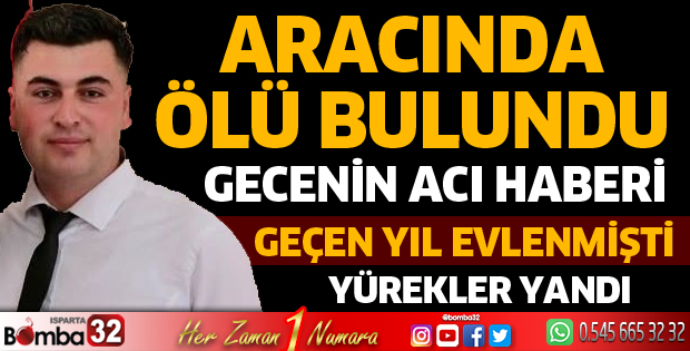 Aracında ölü bulundu 