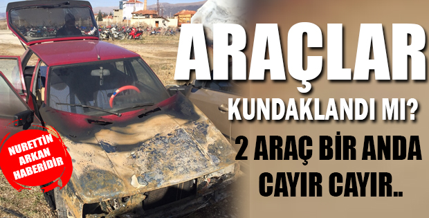 Araçlar kundaklandı mı?
