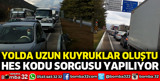ARAÇLAR TEK TEK DURDURULUYOR