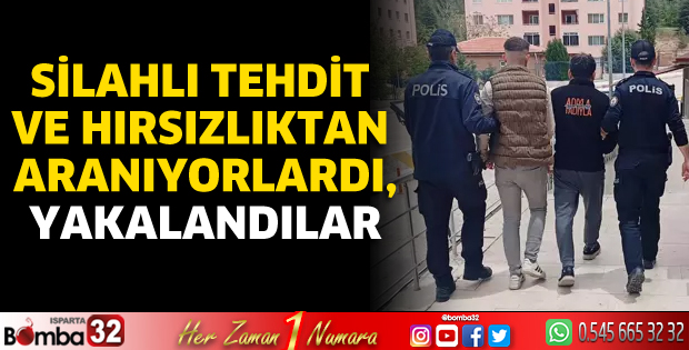Aranan 2 kişi yakalandı