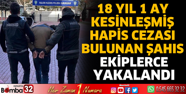 Aranan şahıs yakalandı