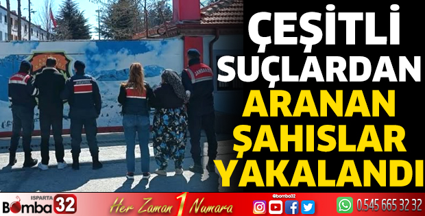 Aranan şahıslar yakalandı