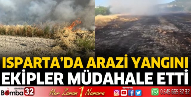 Arazide yangın 