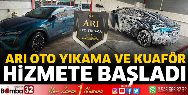 Arı Oto Yıkama ve Kuaför hizmette