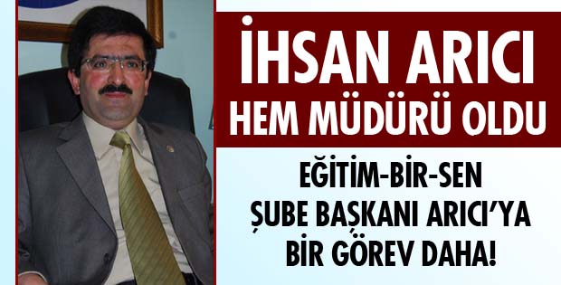 ARICI HEM MÜDÜRÜ OLDU