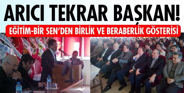 ARICI TEKRAR BAŞKAN