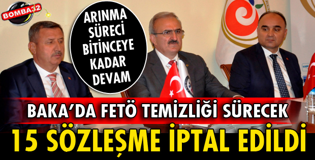 ARINMA SÜRECİ BİTİNCEYE KADAR FETÖ İLE MÜCADELEYE DEVAM!
