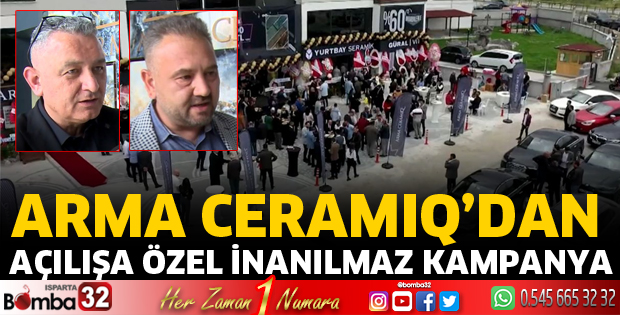 ARMA CERAMIQ’DAN açılışa özel kampanya