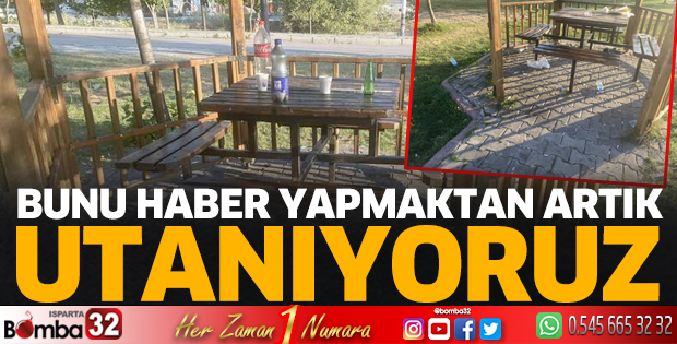 Artık haber yapmaya utanıyoruz