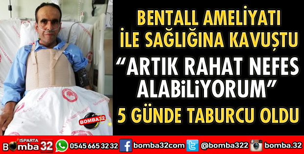 ARTIK RAHAT NEFES ALABİLİYORUM