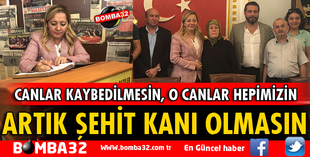 ARTIK ŞEHİT KANI OLMASIN