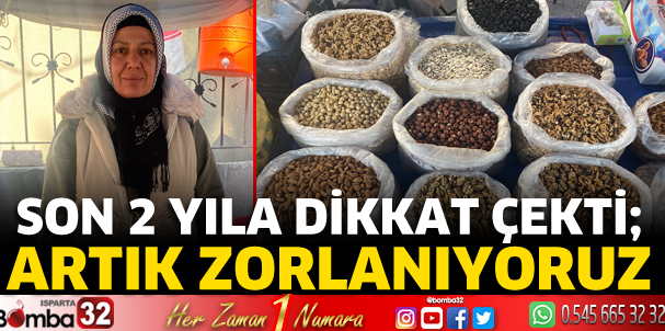 Artık zorlanıyoruz