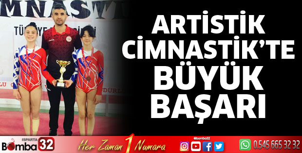 Artistik Cimnastik'te büyük başarı