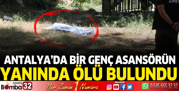 Asansör yanında ölü bulundu