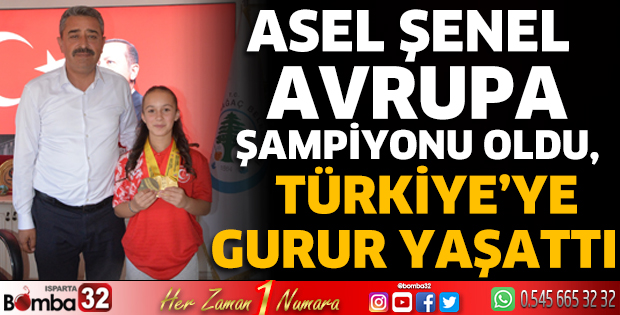 Asel Şenel Avrupa Şampiyonu Oldu