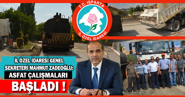 ASFALT ÇALIŞMALARI  TÜM HIZIYLA DEVAM EDİYOR 