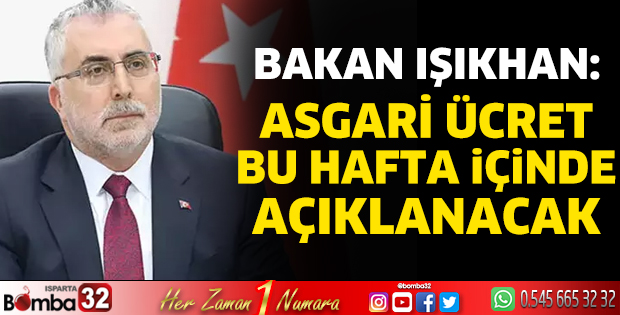 Asgari ücret bu hafta içinde açıklanacak