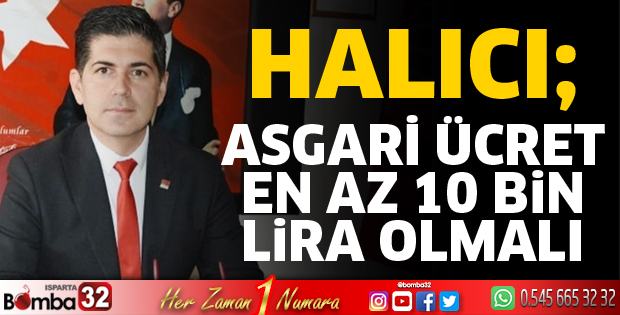 Asgari ücret en az 10 bin lira olmalı