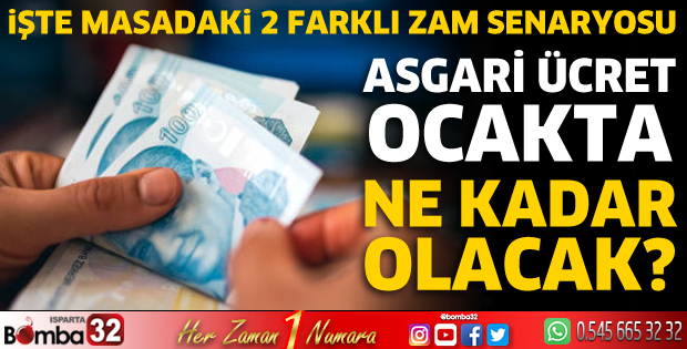 Asgari ücret ocakta ne kadar olacak?