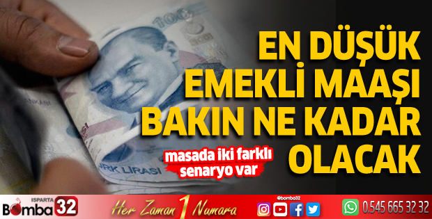 Asgari ücretin ardından sıra emekliye geldi