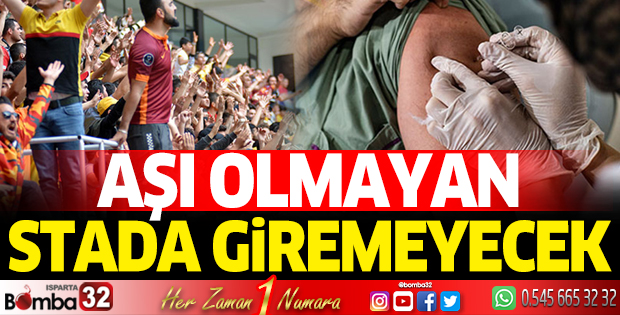 Aşı olmayan stada giremeyecek