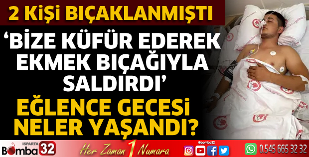Asker eğlencesinde bıçaklandılar