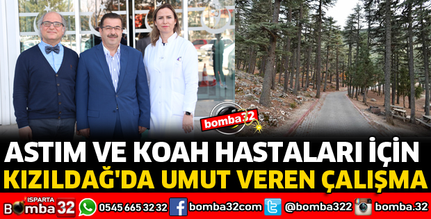 ASTIM VE KOAH HASTALARI İÇİN KIZILDAĞ'DA UMUT VEREN ÇALIŞMA