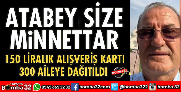 ATABEY SİZE MİNNETTAR