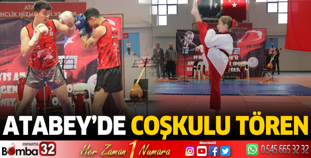 Atabey’de coşkulu tören