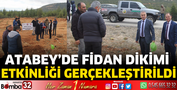 Atabey’de fidan dikimi etkinliği gerçekleştirildi