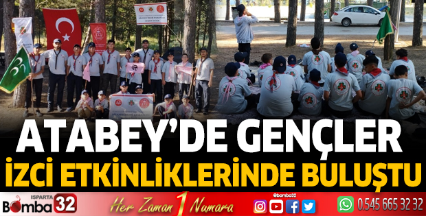 Atabey’de gençler izci etkinliklerinde buluştu