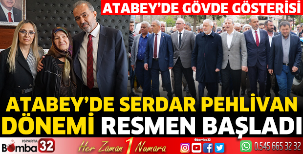 Atabey’de Serdar Pehlivan dönemi resmen başladı