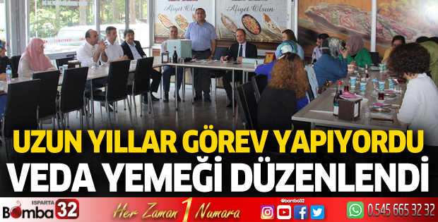 Atabey'de veda yemeği düzenlendi