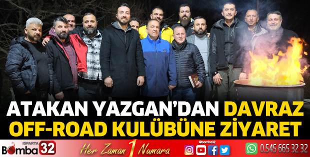 Atakan Yazgan ‘dan Davraz Off-Road Kulübüne Ziyaret