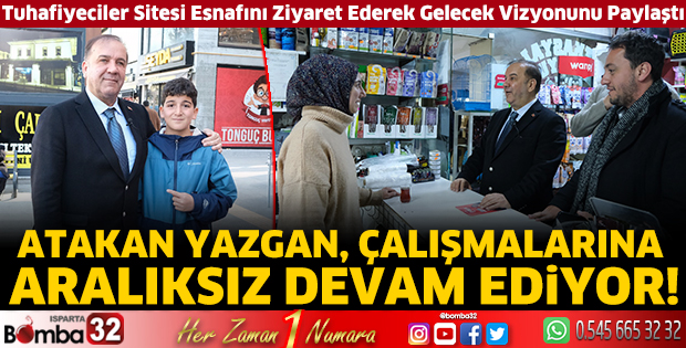 Atakan Yazgan, çalışmalarına aralıksız devam ediyor!
