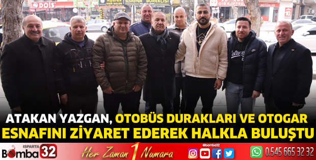 Atakan Yazgan, ziyaretlerini sürdürüyor