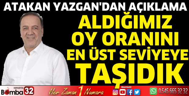 Atakan Yazgan'dan açıklama